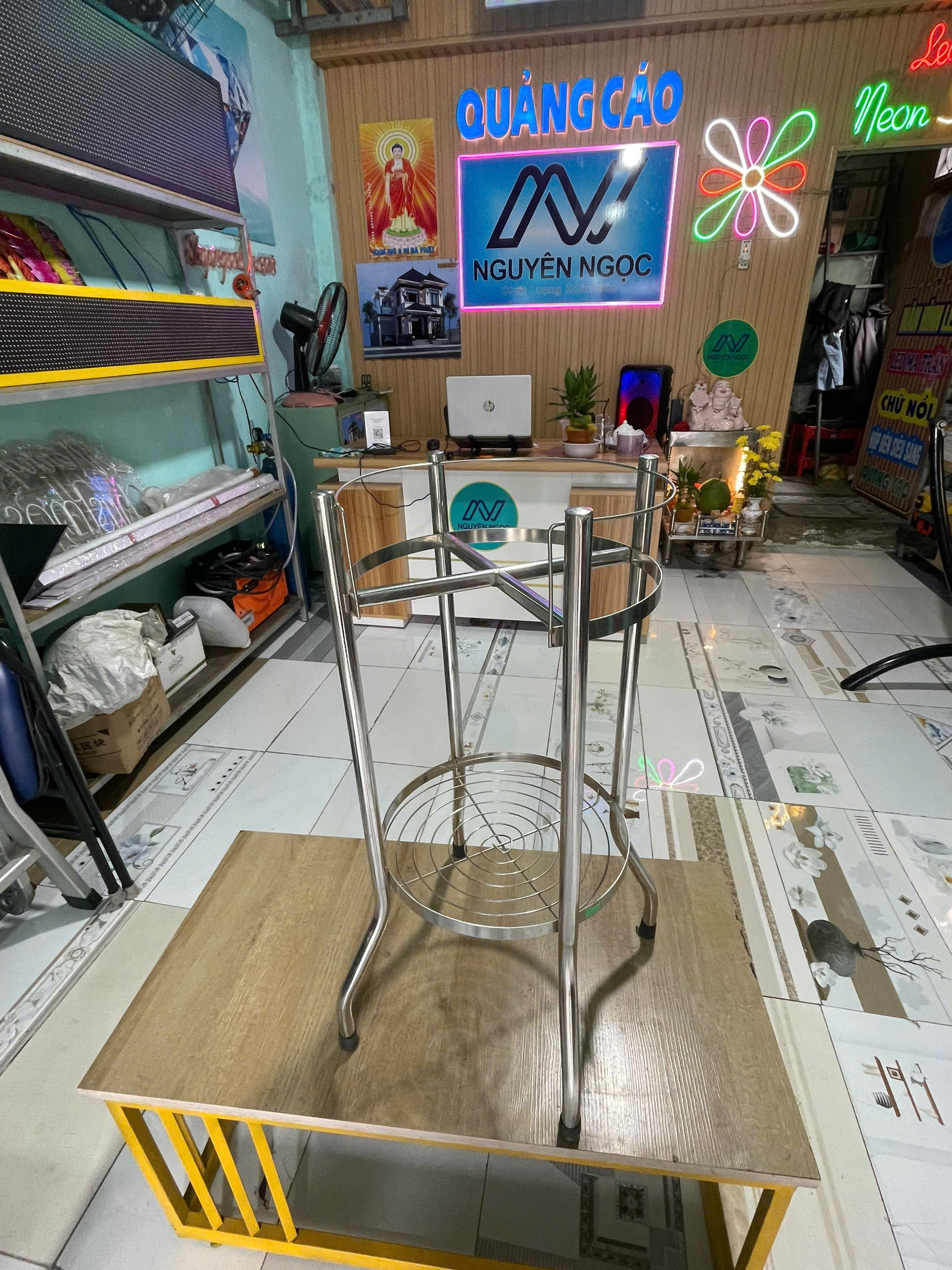 Kệ Chân Nước La Inox 201 - Ảnh 2